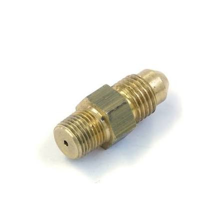 Clemco 1/8" NPT 1/16" Orifice Blast Machine Fitting Brass Adapter