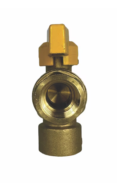 Pro-Flex Angle FIP x FIP Gas Valve