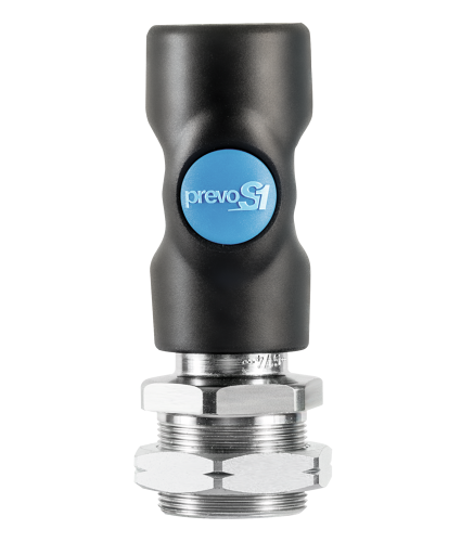 Prevost PrevoS1 Safety Quick Bulkhead Female Coupler - Industrial Profile