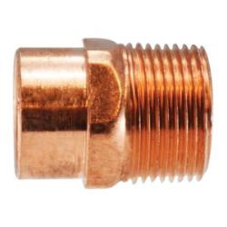 Midland Copper Male Pipe Adapter - C x MPT