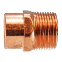 Midland Copper Male Pipe Adapter - C x MPT