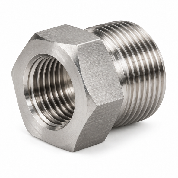 Billco 316 Stainless Steel Hex Bushings, 1000 lb Bar Stock