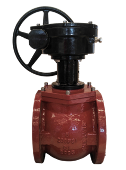 130W AWWA C517 Ductile Iron Flanged Eccentric Plug Valve