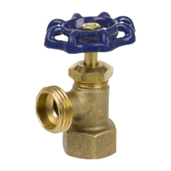 Series 100 Brass Boiler Drain, FIP