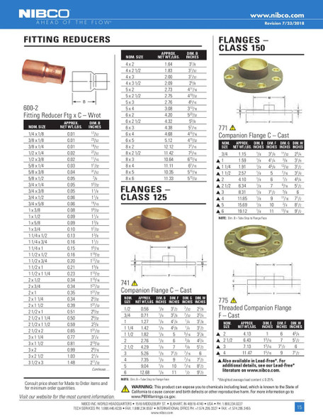 Nibco Copper Catalog