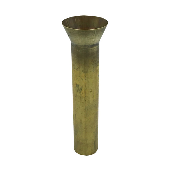 1 1/2″ X 8″ Rough Brass Sink Funnel