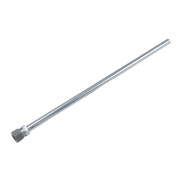 3/8' X 12" Chrome-Plated Delta Supply Tube With Fitting