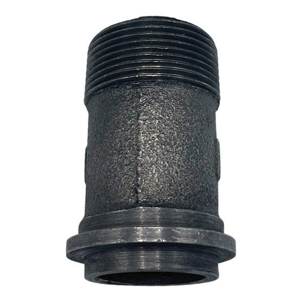 1 1/4″ Straight Swivel For Gas Meter – Black