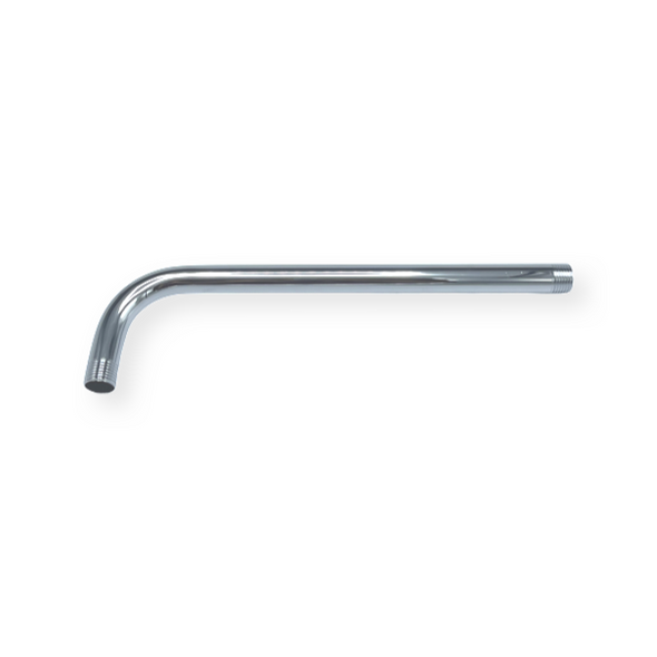 1/2″ X 12″ Chrome-Plated 90 Degree Shower Arm