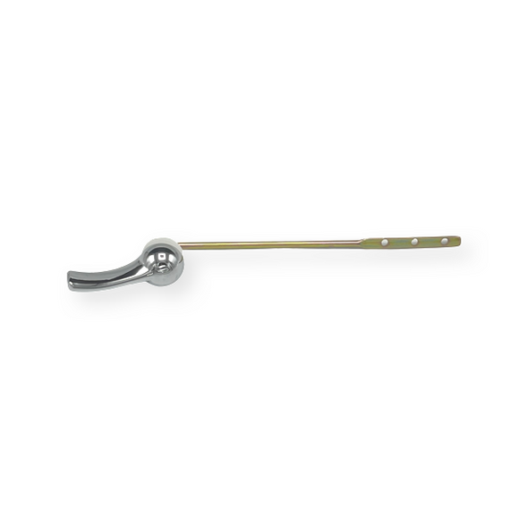 Chrome-Plated Zinc Arm Tank Lever Handle With Plastic Spud & Nut