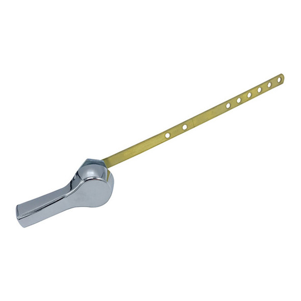 Chrome-Plated Premium Flat Brass Arm Tank Lever Handle (Boxed)