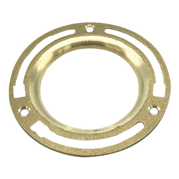 4″ Shallow Brass Closet Flange