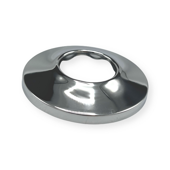 1 1/4″ OD Chrome-Plated Flat Escutcheon