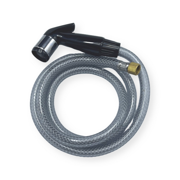 “Crown-Rinse” Hose & Spray Assembly – Black (Delta)