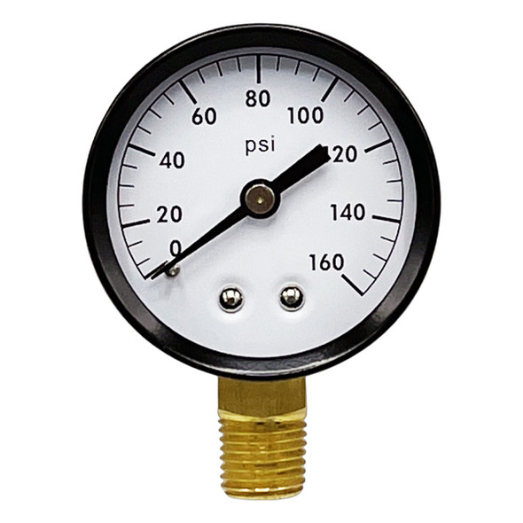 2″ 160 PSI Pressure Gauge