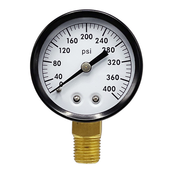 2″ 400 PSI Pressure Gauge