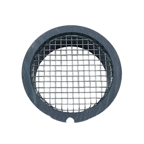 4″ Gray Schedule 80 PVC Termination Screen