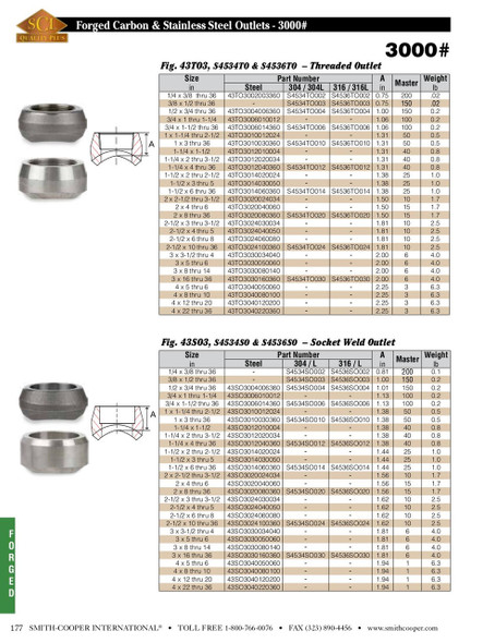 ASC Stainless Steel 3000# Catalog