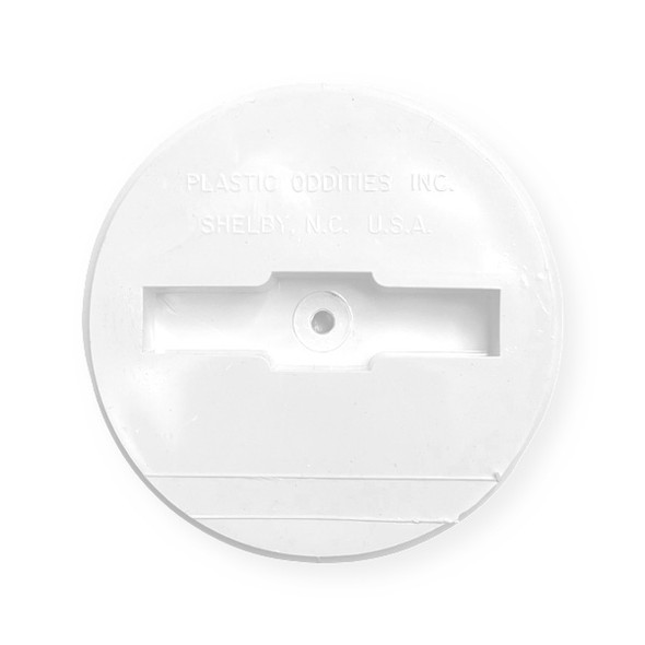 3 1/2″ PVC Countersunk Cleanout Plug