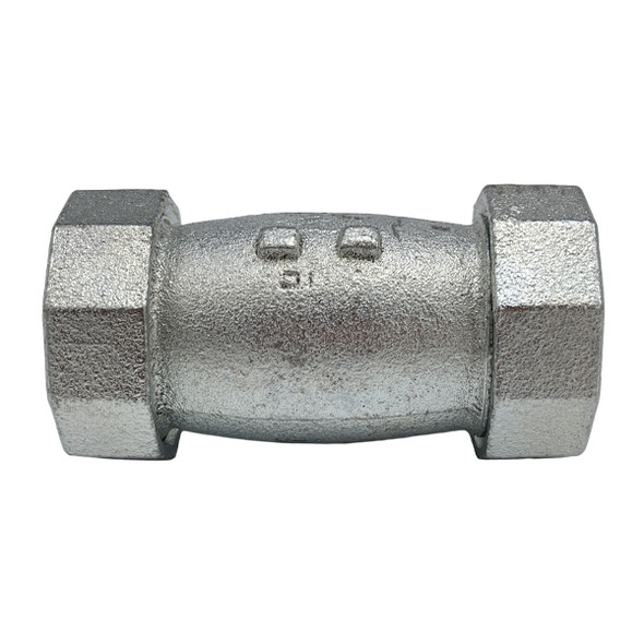 1″ Long Galvanized Compression Coupling