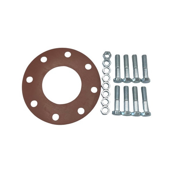 4″ Companion Flange Gasket Kit with Bolts & Nuts – Rubber