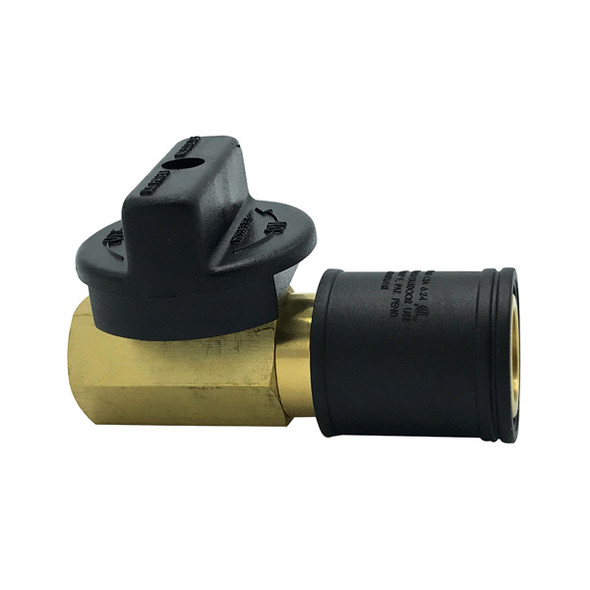 Quick-Connect Shut Off Valve – 3/8″ Quick-Connect X 3/8″ FIP