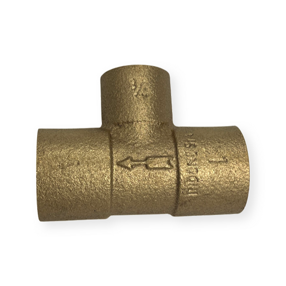 1″ C X 3/4″ C Monoflo Tee – Bronze