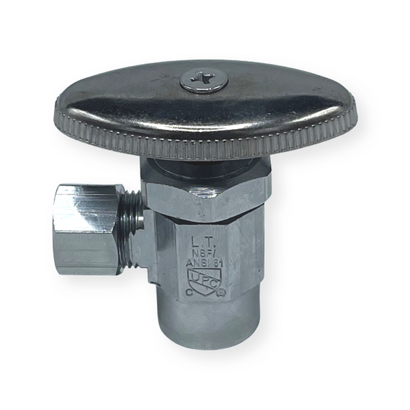 3/8″ OD X 1/2″ SWT Angle Compression Stop (Lead-Free)