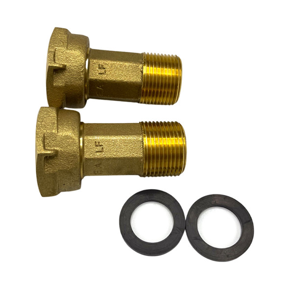 1″ Water Meter Coupling (Pair) (Lead-Free)