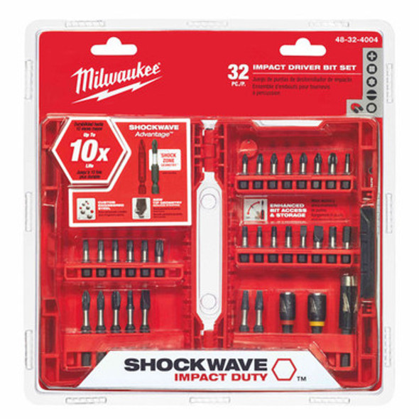 Milwaukee 48-32-4004 Shockwave 32PC Impact Driver Bit Set
