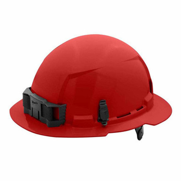 Milwaukee 48-73-1129 Red Full Brim Hard Hat with 6PT Ratcheting Suspension  Type 1 Class E