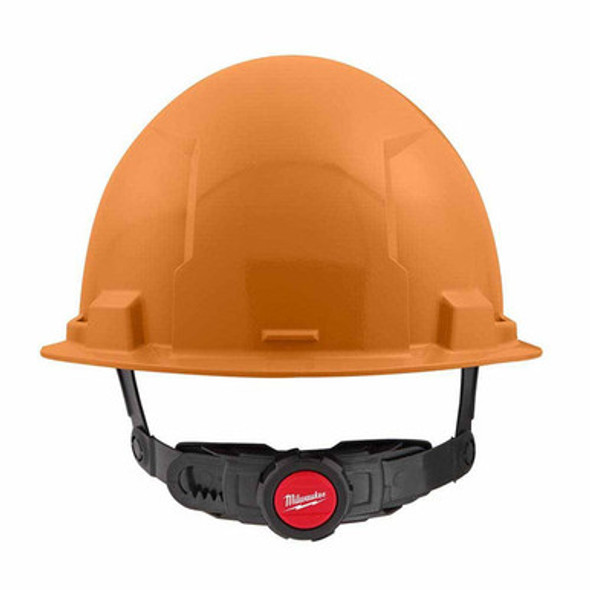 Milwaukee 48-73-1132 Orange Front Brim Hard Hat with 6PT Ratcheting Suspension  Type 1 Class E