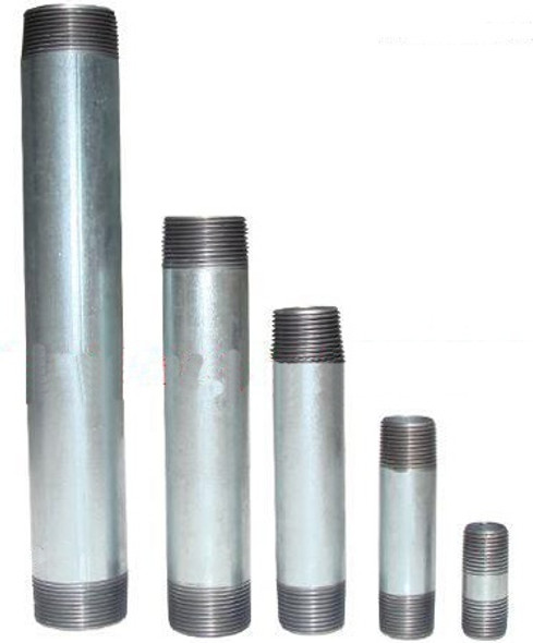 Galvanized Sch40 Welded Pipe Nipples