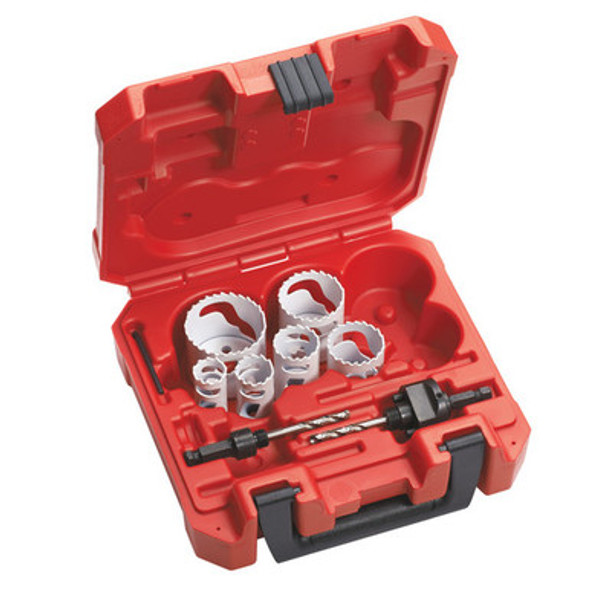 Milwaukee 49-22-4079 Refrigeration Hole Dozer Bi-Metal Hole Saw Kit (8-Piece)