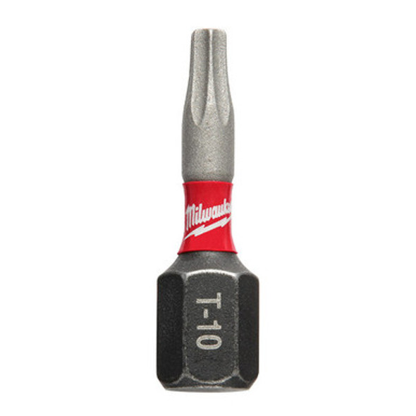 Milwaukee 48-32-4427 SHOCKWAVE 2-Piece Impact Torx® T10 Insert Bits (3 Pack)