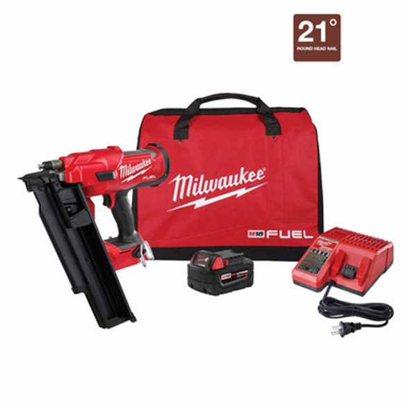 Milwaukee 2744-21 M18 FUEL 21 Degree Framing Nailer Kit