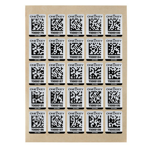 Milwaukee 48-21-0004 ONE-KEY Asset ID Tag  Lg. Metal Surface