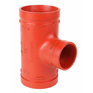 Grooved Reducing Tee 303