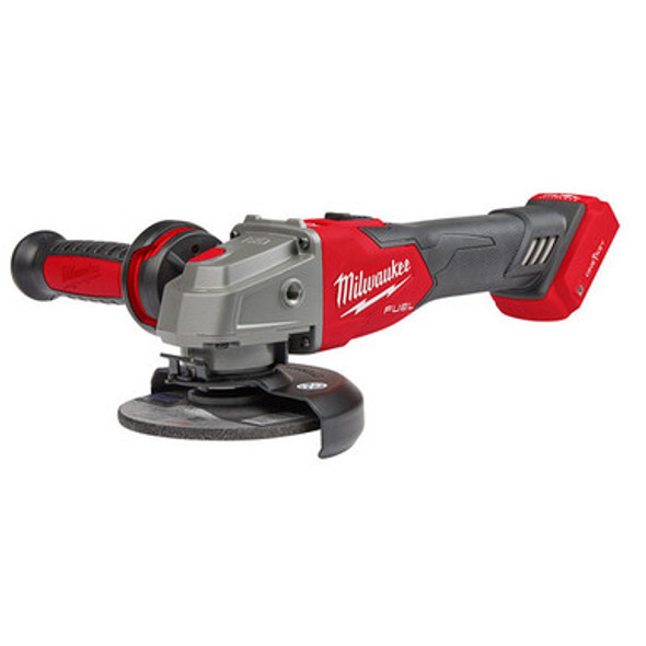 Milwaukee 2883-20 M18 FUEL 4-1/2" / 5" Braking Grinder w/ ONE-KEY Slide Switch, Lock-On