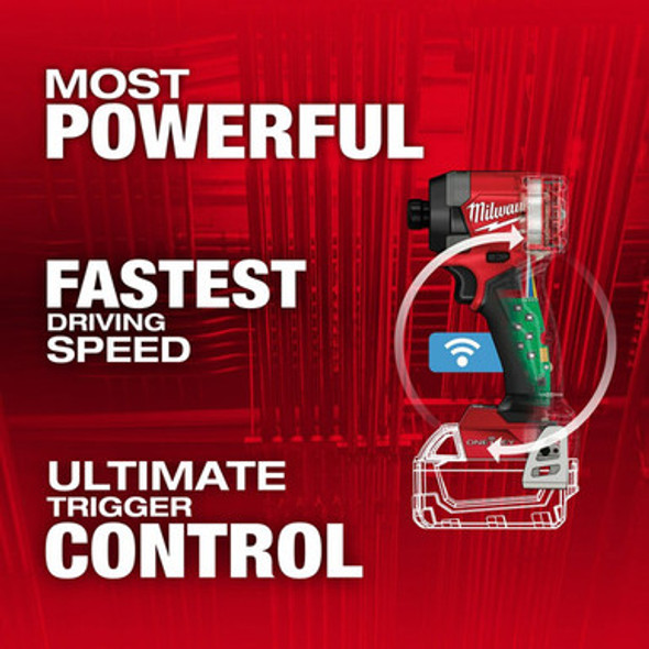 Milwaukee 2957-20 M18 FUEL 1/4" Hex Impact Driver w/ ONE-KEY