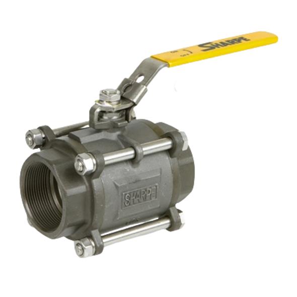 Sharpe® Series 53034 Carbon Steel Ball Valve Threaded