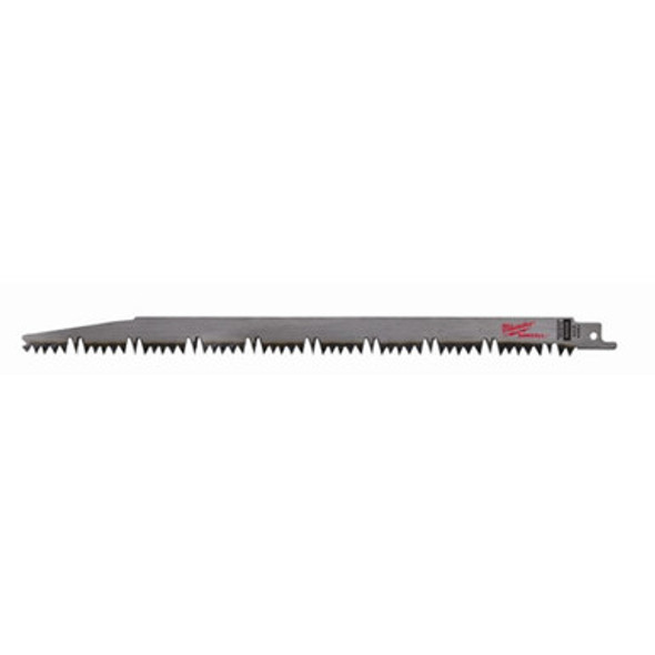 Milwaukee 48-00-1303 12" x 5TPI Wood Pruning Sawzall Blade 5-Pack
