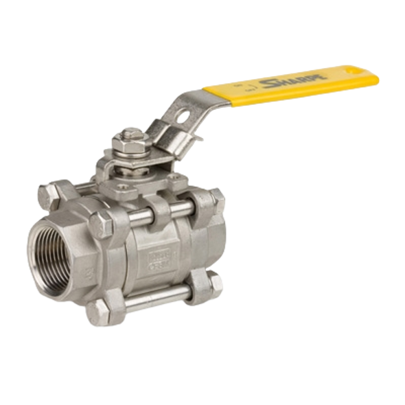 Sharpe® Series 53036 Stainless Steel Ball Valve Threaded