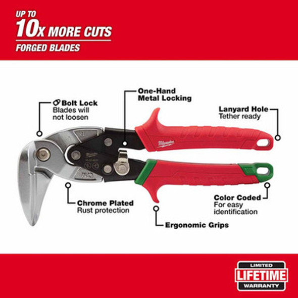 Milwaukee 48-22-4521 Right Angle Right Cutting Snip