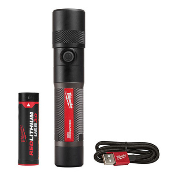 Milwaukee 2161-21 USB RECHARGEABLE 1100L TWIST FOCUS FLASHLIGHT