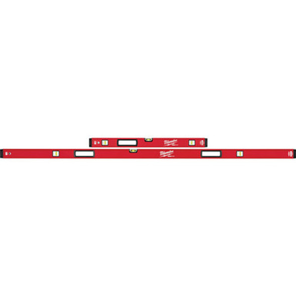 Milwaukee MLBXJBM 78"/32" REDSTICK Magnetic Box Level Jamb Set