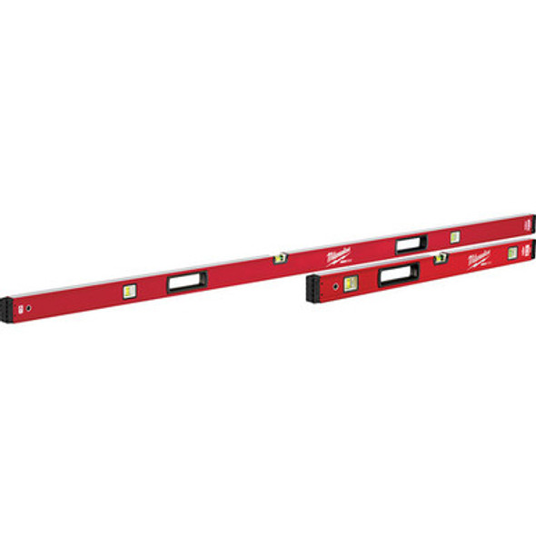 Milwaukee MLBXJBM 78"/32" REDSTICK Magnetic Box Level Jamb Set