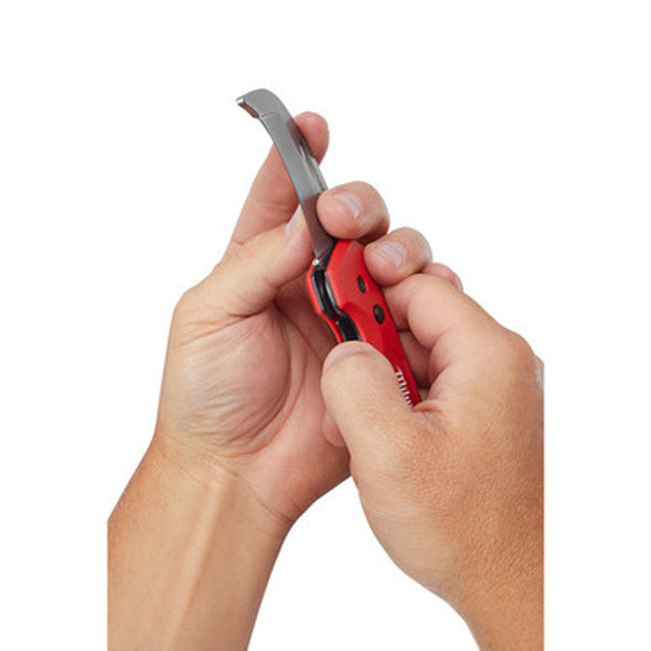 Milwaukee 48-22-1526 FASTBACK Blunt Tip Hawkbill Folding Pocket Knife