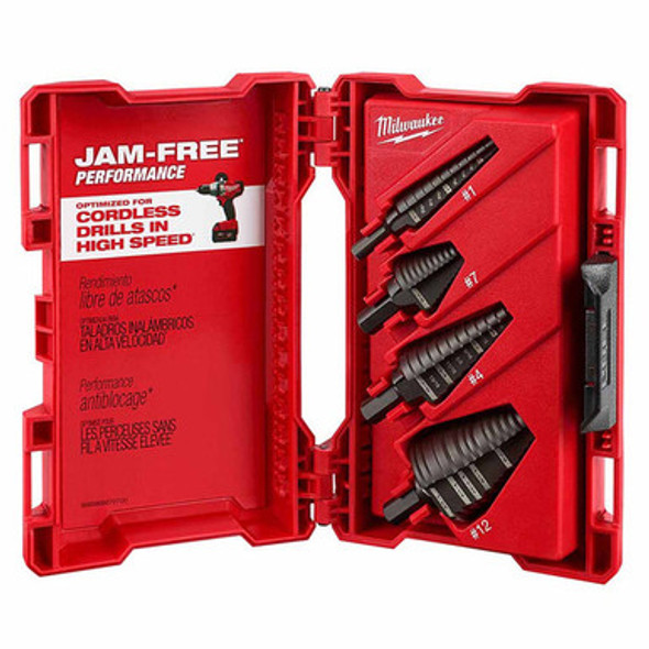 Milwaukee 48-89-9223 Milwaukee 4pc Set (#1, #4, #7, #12)