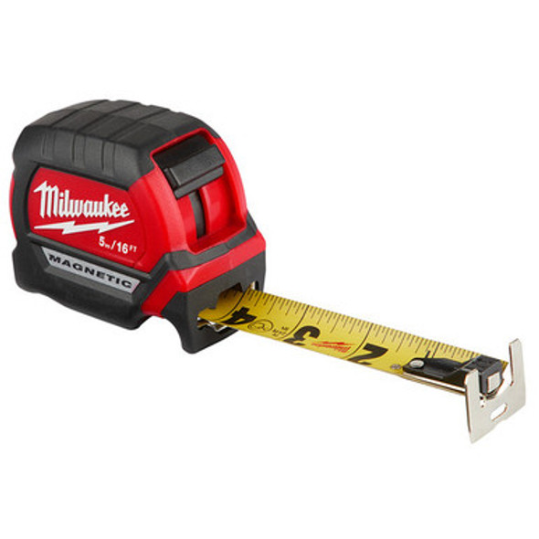Milwaukee 48-22-0317 5M/16Ft Compact Magnetic Tape Measure